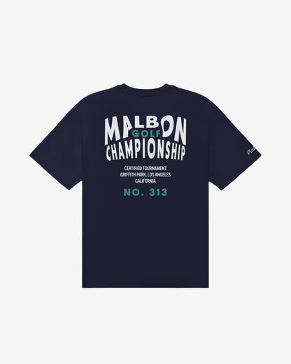 Malbon Bermuda Championship Tee - Midnight