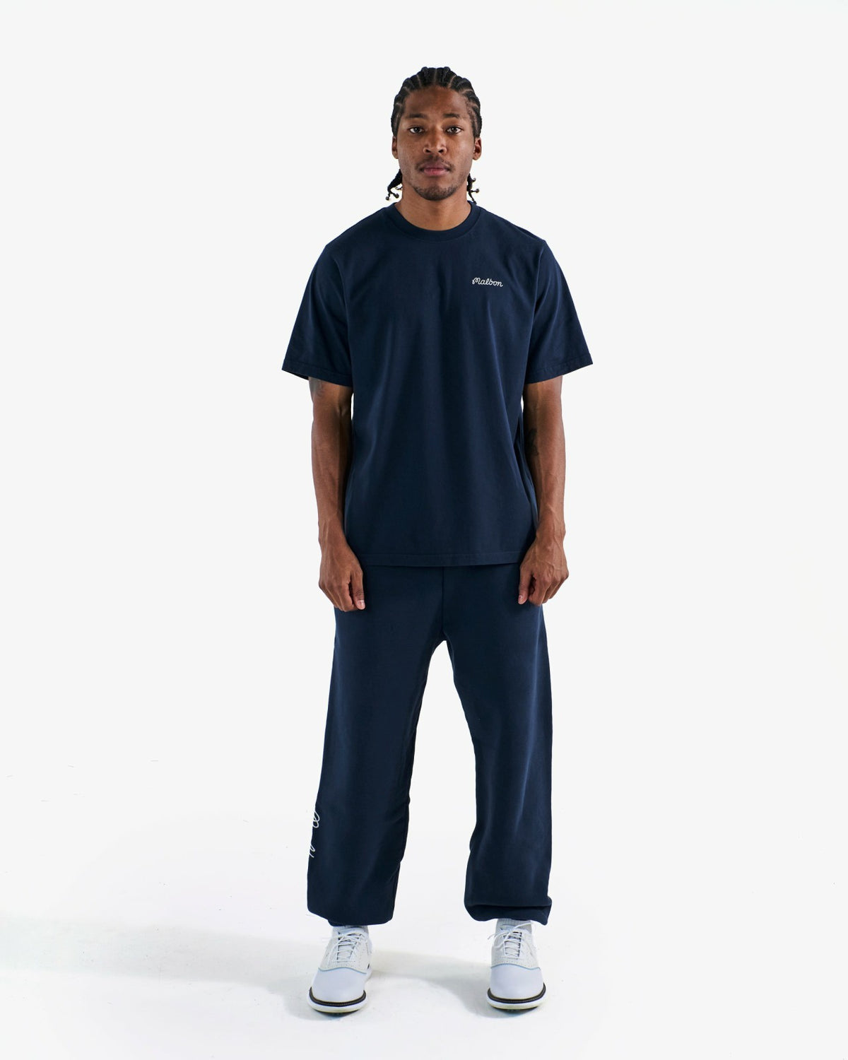 Malbon Bermuda Baldwin Tee - Navy