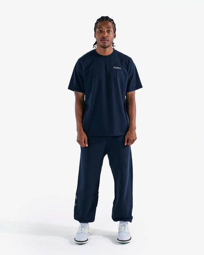 Malbon Bermuda Baldwin Tee - Navy