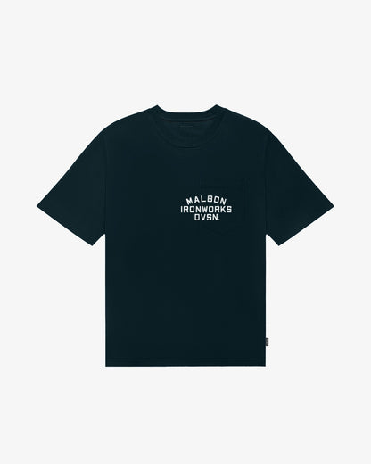 Malbon Vista Ironworks Tee - Blueberry