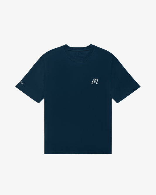 Malbon Bermuda Tee - Navy