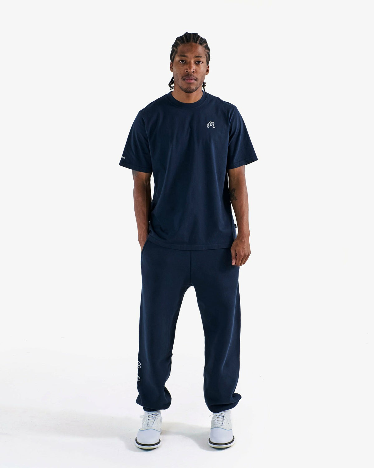 Malbon Bermuda Tee - Navy