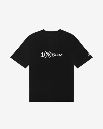 Malbon Ak 1% Bermuda Tee - Black