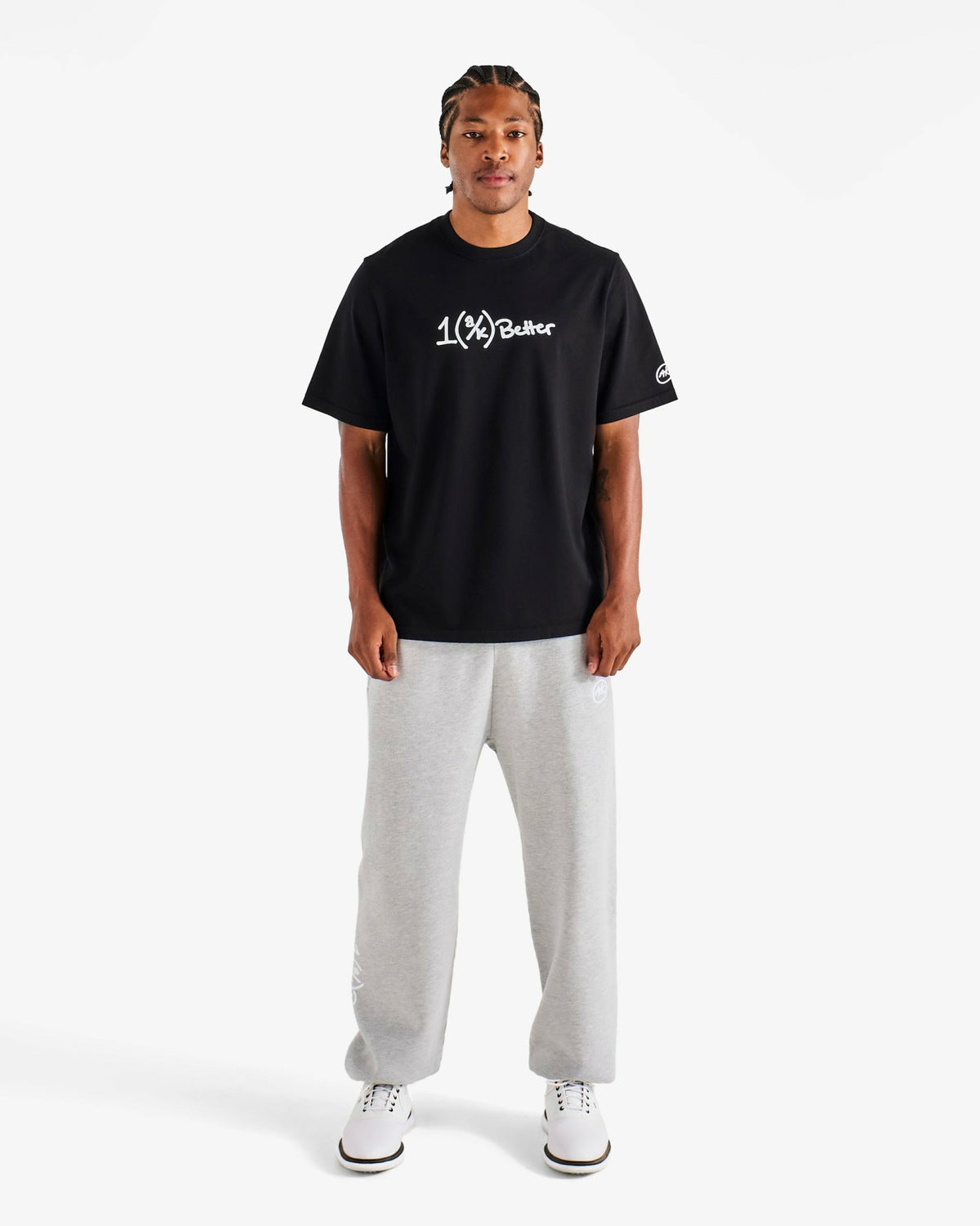 Malbon Ak 1% Bermuda Tee - Black