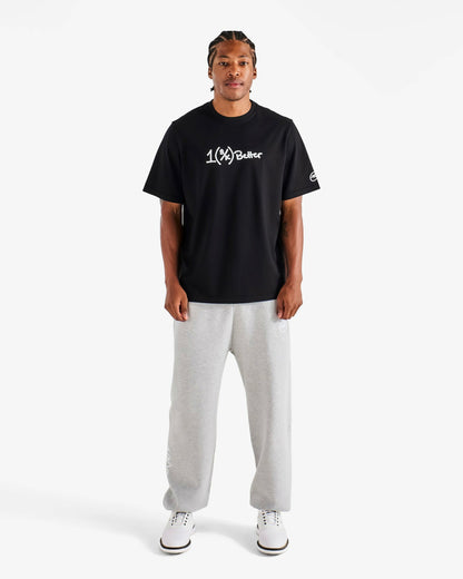 Malbon Ak 1% Bermuda Tee - Black