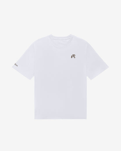 Malbon Bermuda Championship Tee - White