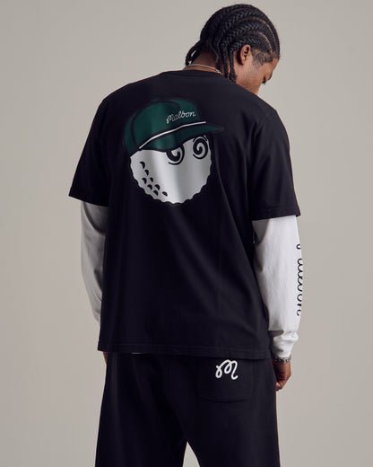 Malbon Bermuda Baldwin Tee - Black