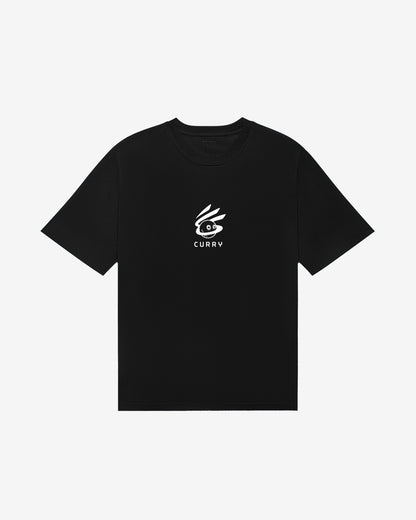 Malbon Curry Brand Bermuda Tee - Black