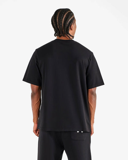 Malbon Curry Brand Bermuda Tee - Black