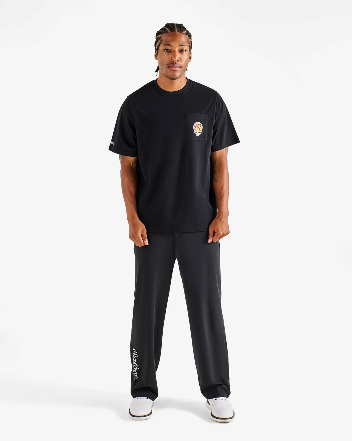 Malbon Grateful Dead Bermuda Foundation Tee - Black