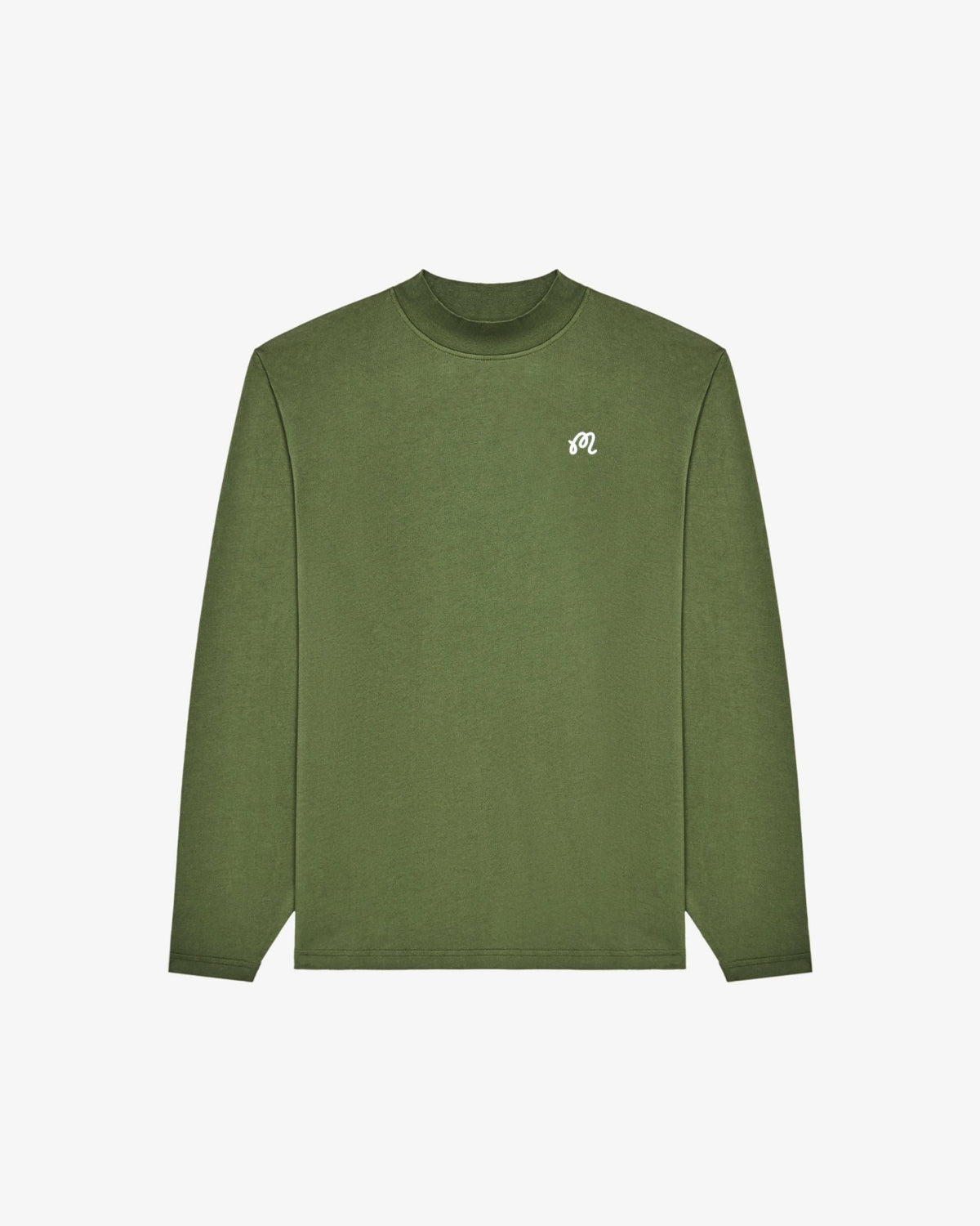 Malbon Upland Mockneck Tee - Rifle Green