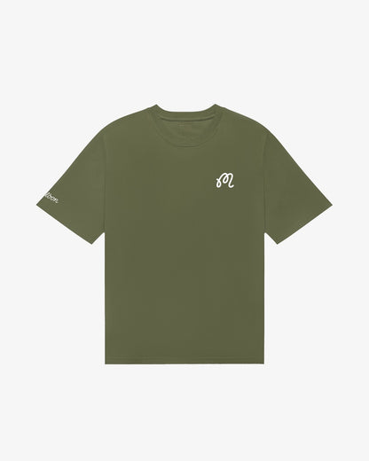 Malbon Bermuda Tee - Military Green