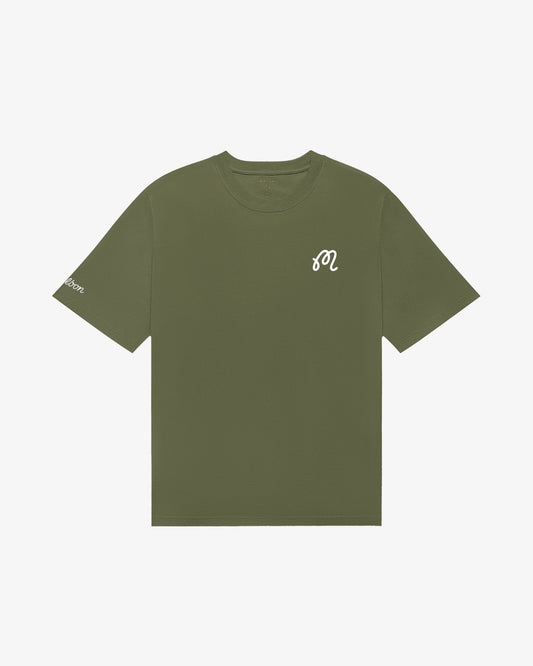 Malbon Bermuda Tee - Military Green