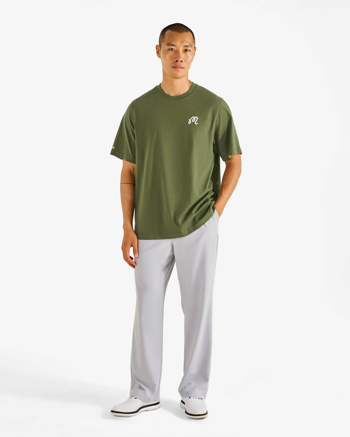 Malbon Bermuda Tee - Military Green