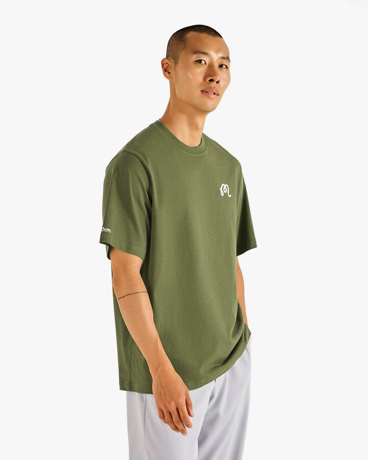 Malbon Bermuda Tee - Military Green