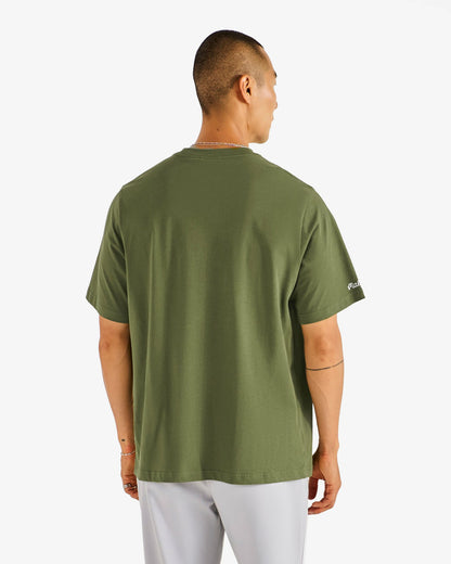 Malbon Bermuda Tee - Military Green