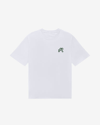 Malbon Bermuda Playa Tee - Bright White