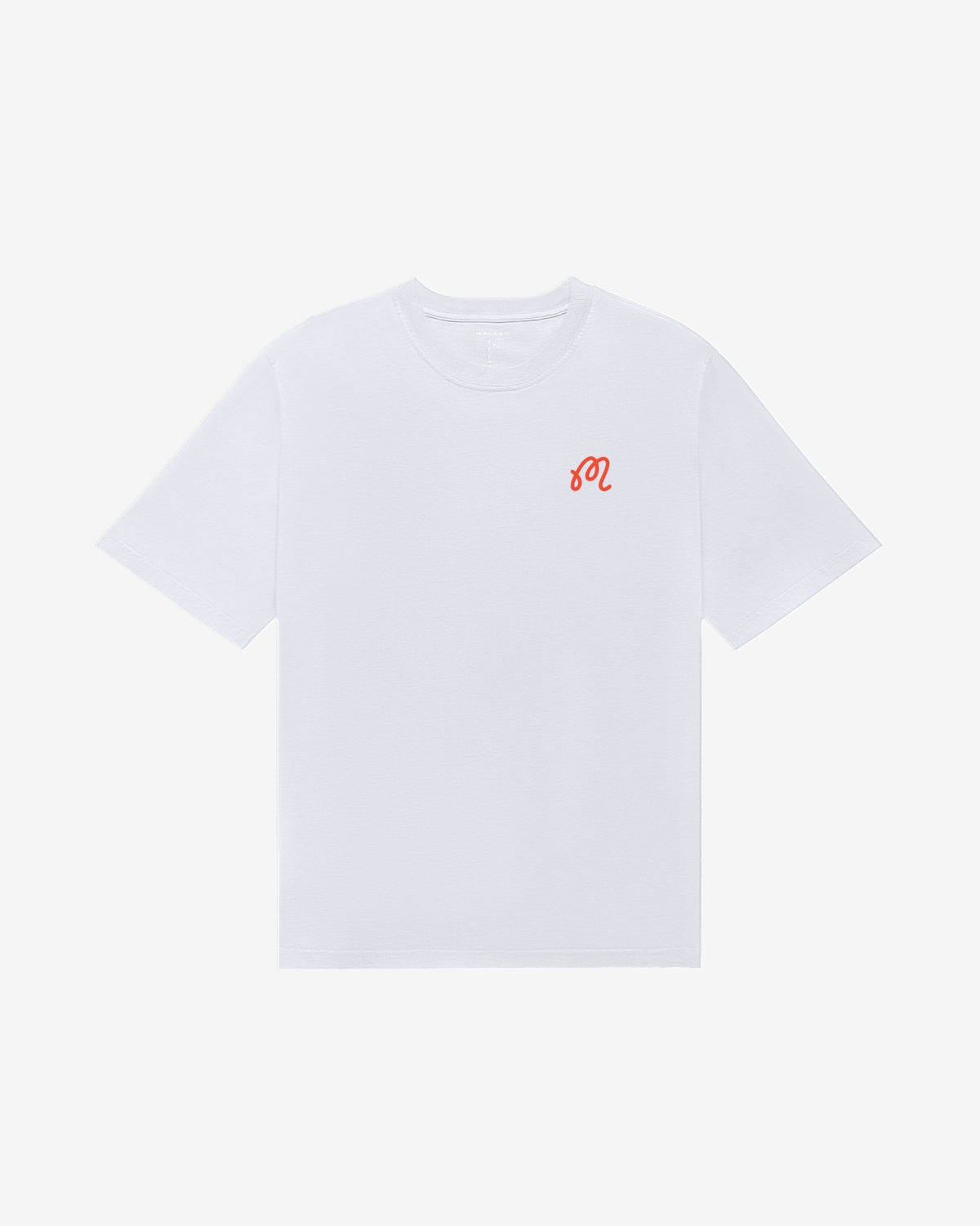 Malbon Bermuda Rooster Tee - White