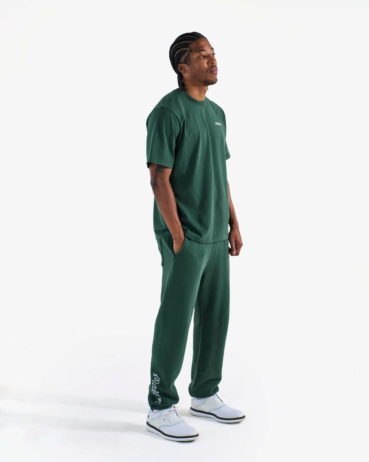 Malbon Bermuda Baldwin Tee - Forest