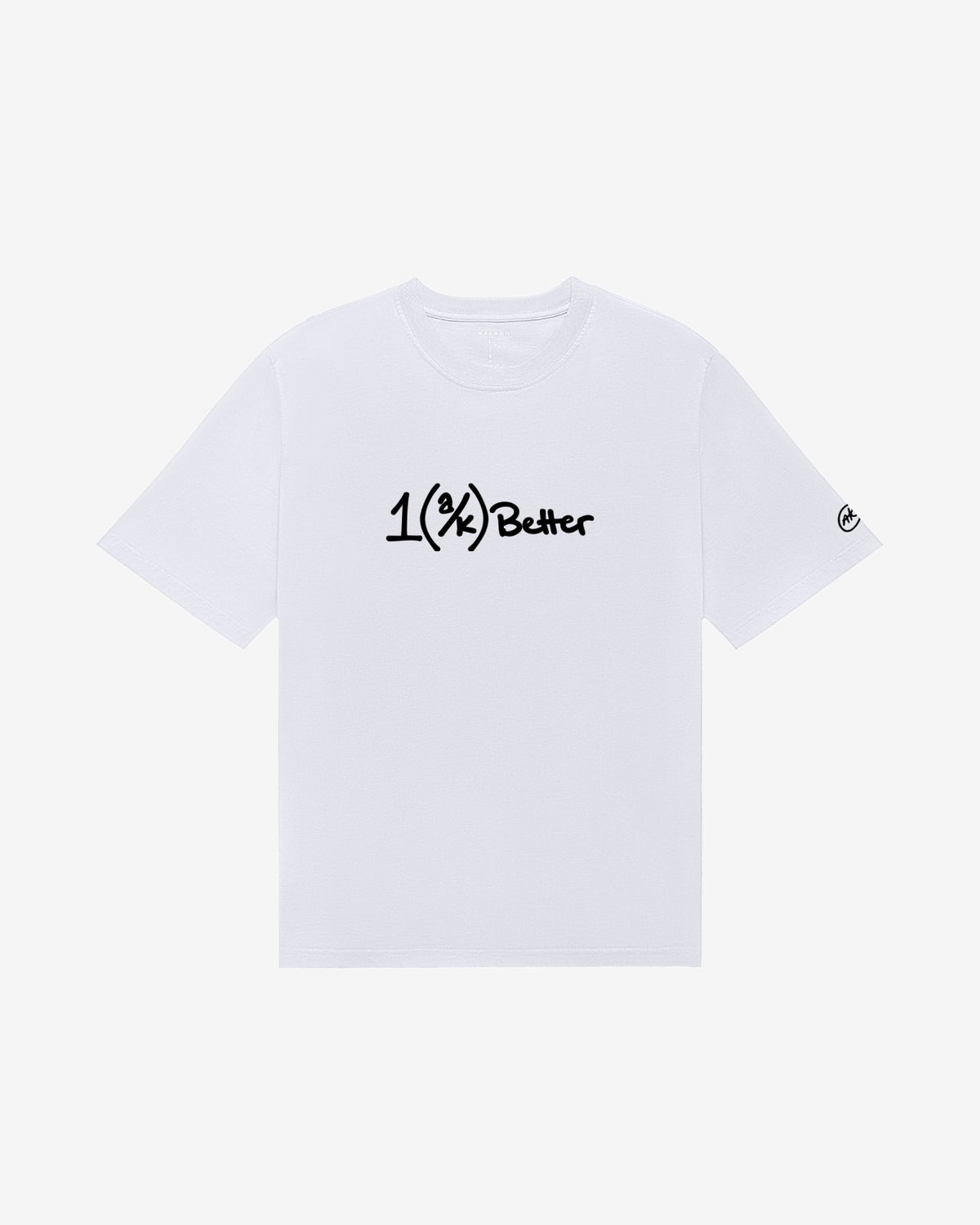 Malbon Ak 1% Bermuda Tee - White