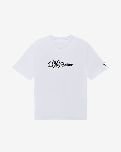 Malbon Ak 1% Bermuda Tee - White