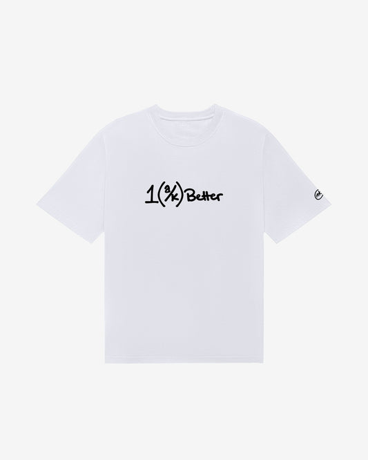 Malbon Ak 1% Bermuda Tee - White