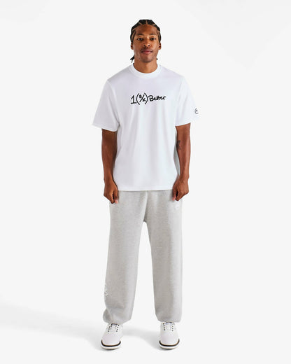 Malbon Ak 1% Bermuda Tee - White