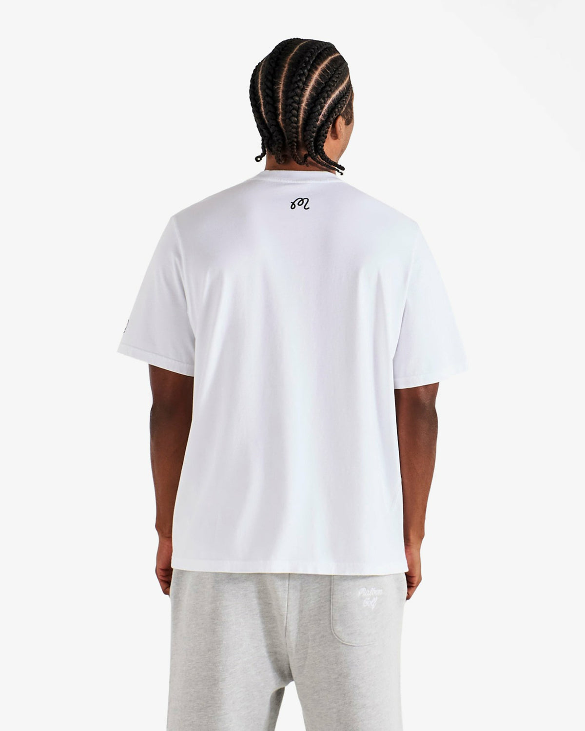 Malbon Ak 1% Bermuda Tee - White