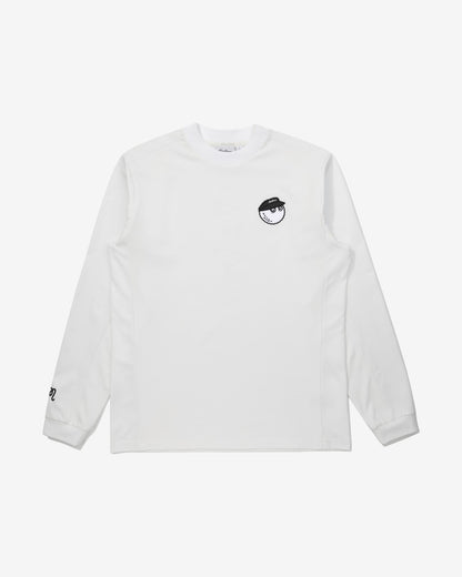 Malbon Studio Seoul Panelled Mock Neck - Off White