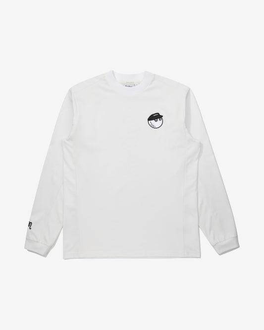 Malbon Studio Seoul Panelled Mock Neck - Off White