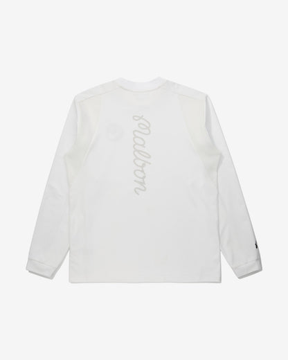 Malbon Studio Seoul Panelled Mock Neck - Off White