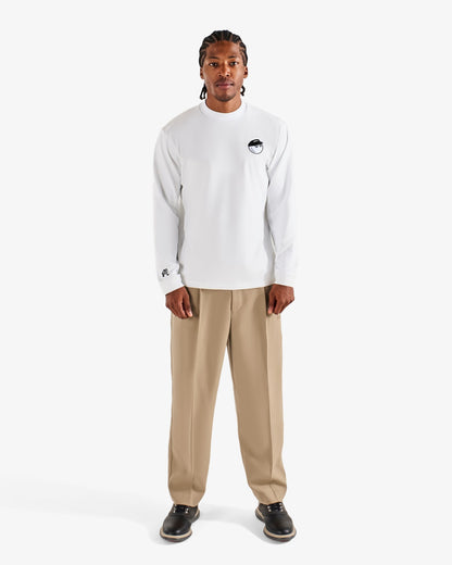 Malbon Studio Seoul Panelled Mock Neck - Off White