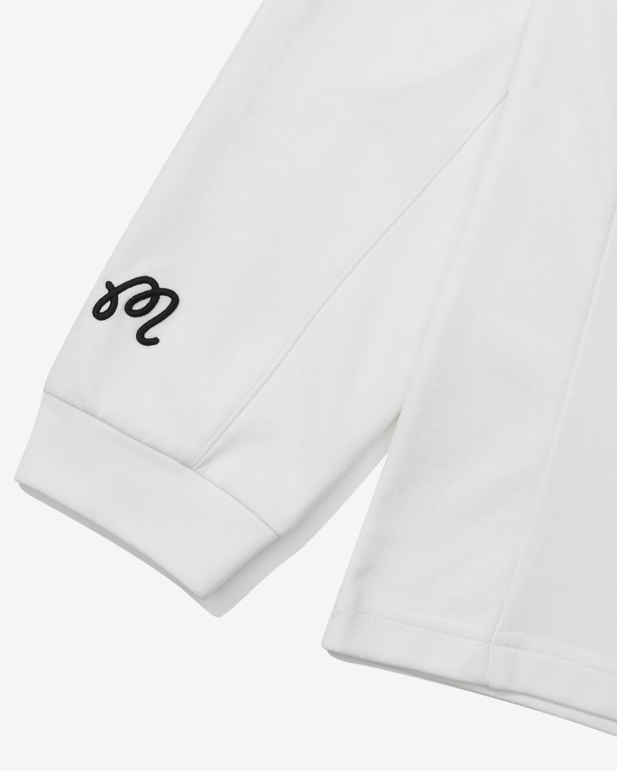 Malbon Studio Seoul Panelled Mock Neck - Off White