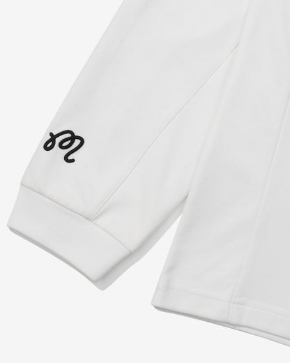 Malbon Studio Seoul Panelled Mock Neck - Off White
