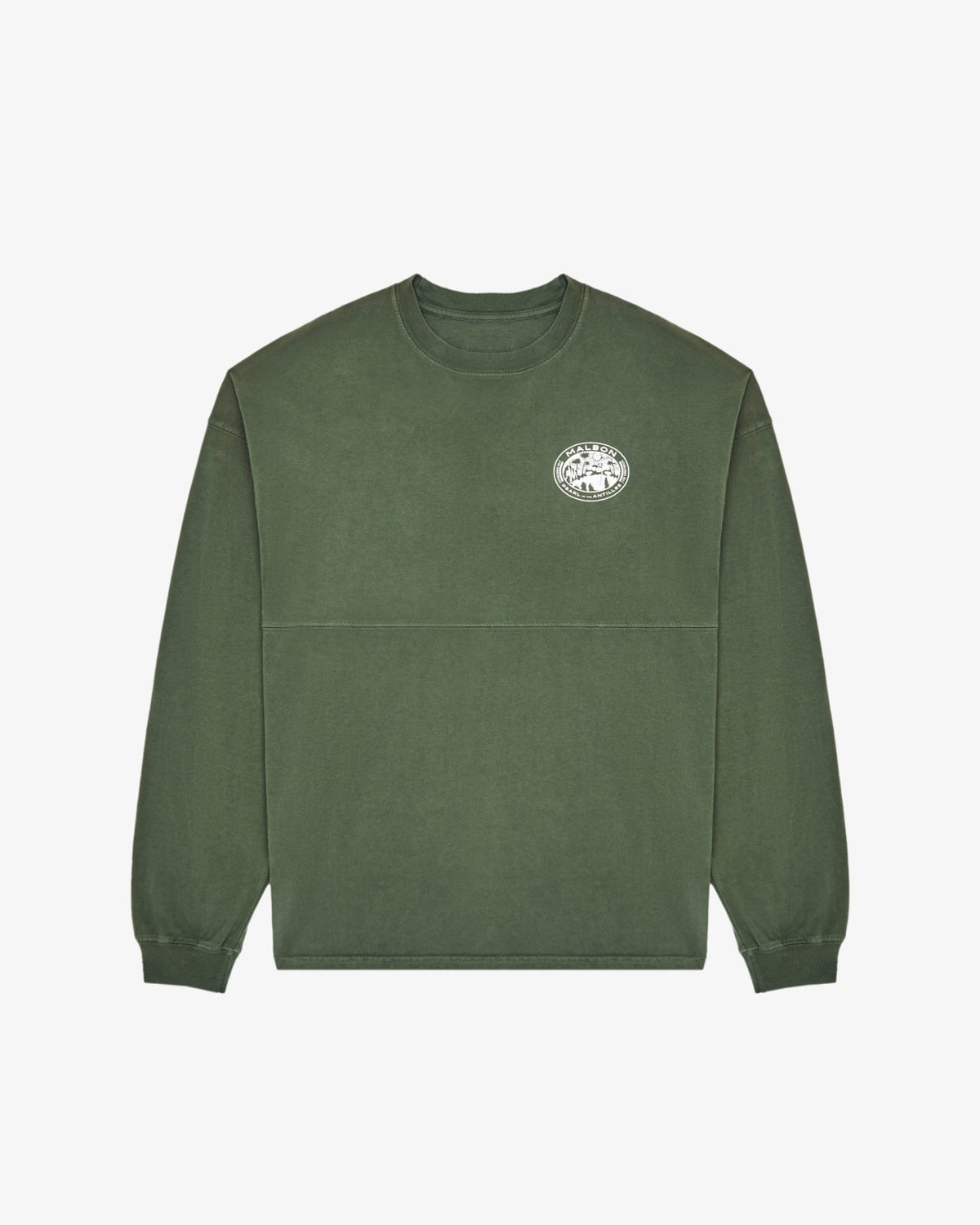 Malbon Horizon Tee - Olivine