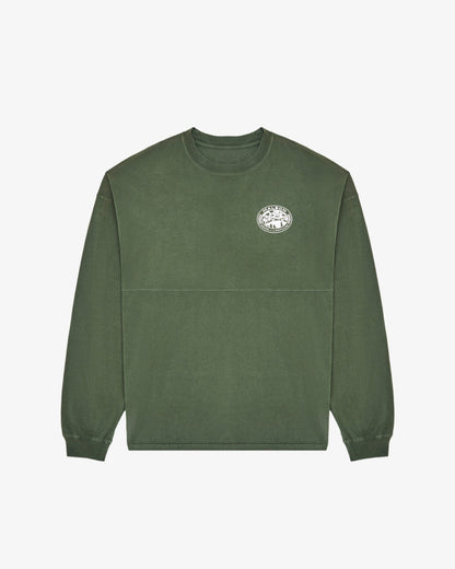 Malbon Horizon Tee - Olivine