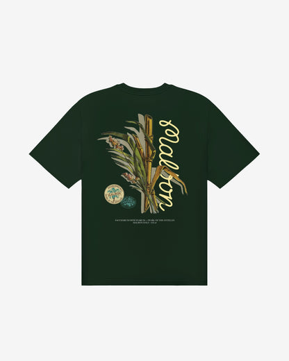 Malbon Bermuda Origin Tee - Dark Olive