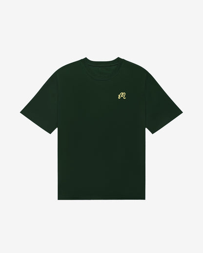Malbon Bermuda Origin Tee - Dark Olive