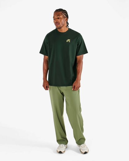 Malbon Bermuda Origin Tee - Dark Olive