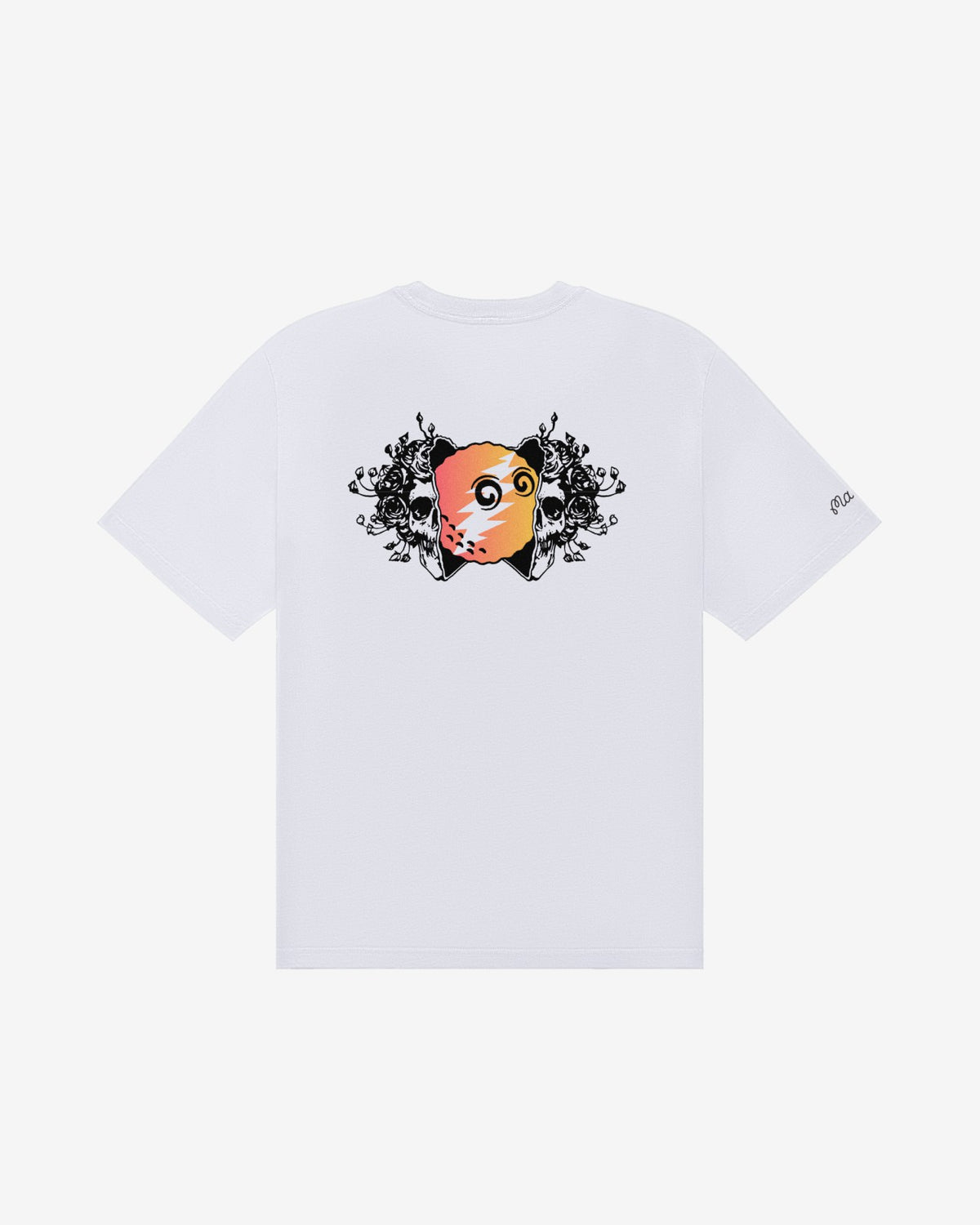 Malbon Grateful Dead Bermuda Foundation Tee - White