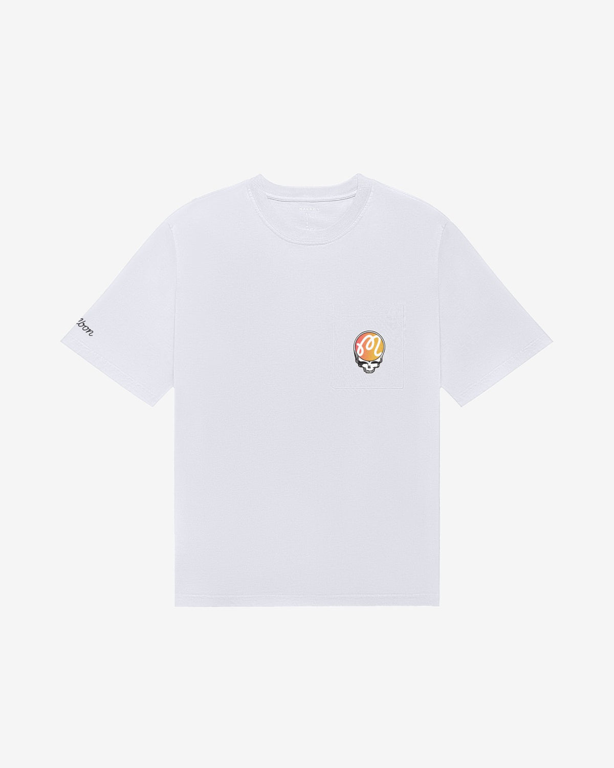 Malbon Grateful Dead Bermuda Foundation Tee - White