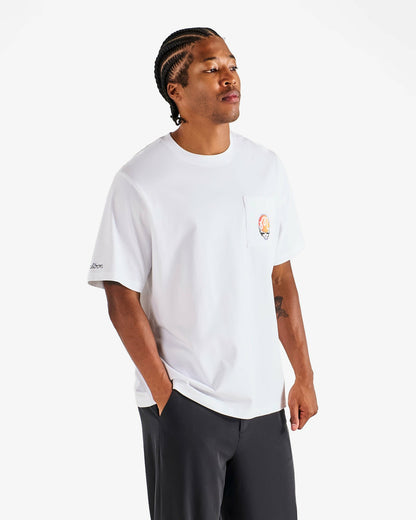 Malbon Grateful Dead Bermuda Foundation Tee - White