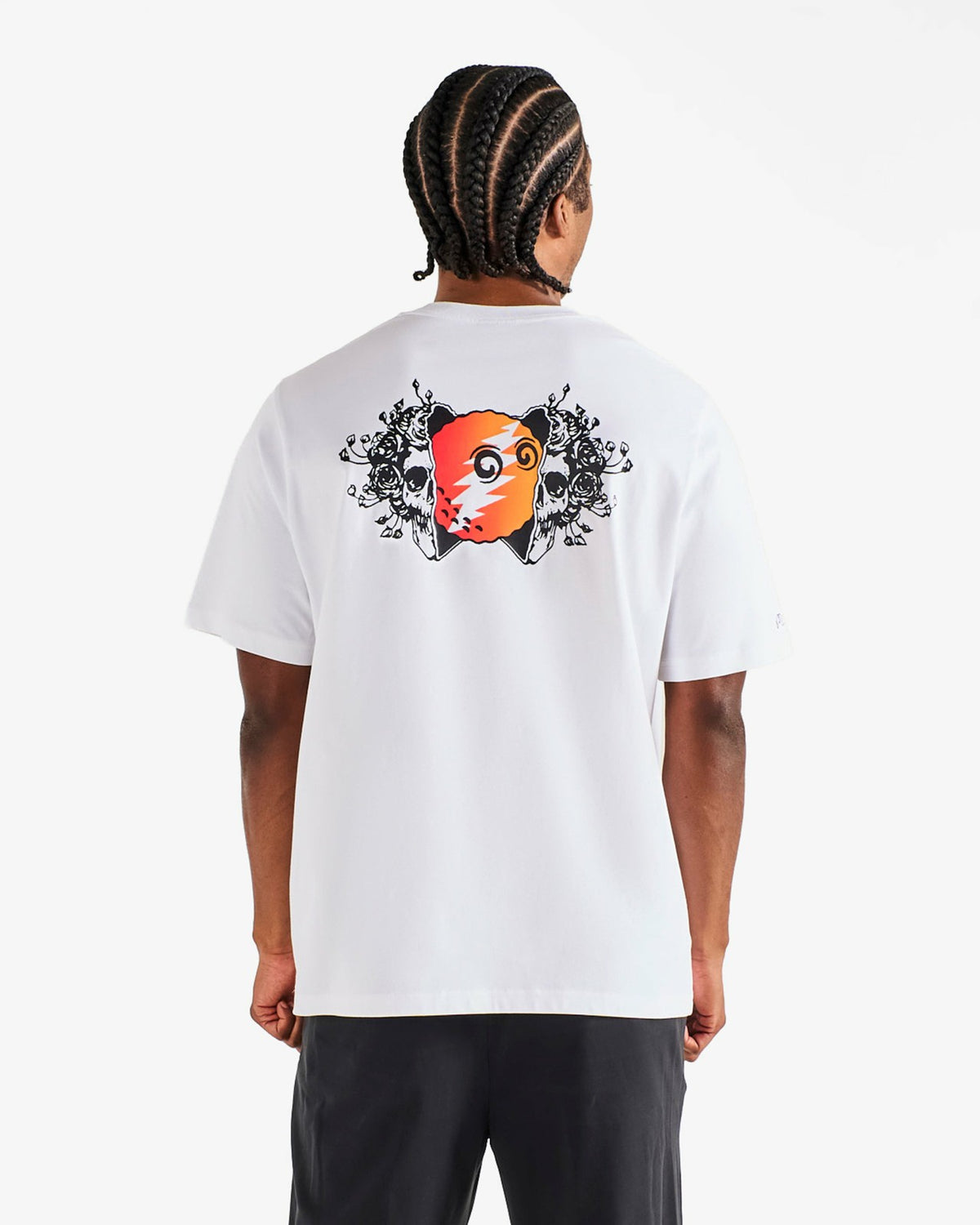 Malbon Grateful Dead Bermuda Foundation Tee - White