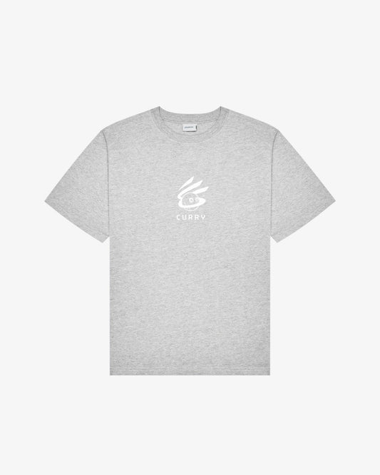 Malbon Curry Brand Bermuda Tee - Ash Heather