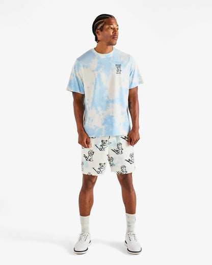 Malbon Grateful Dead Bermuda Alphabet Tee - Light Blue