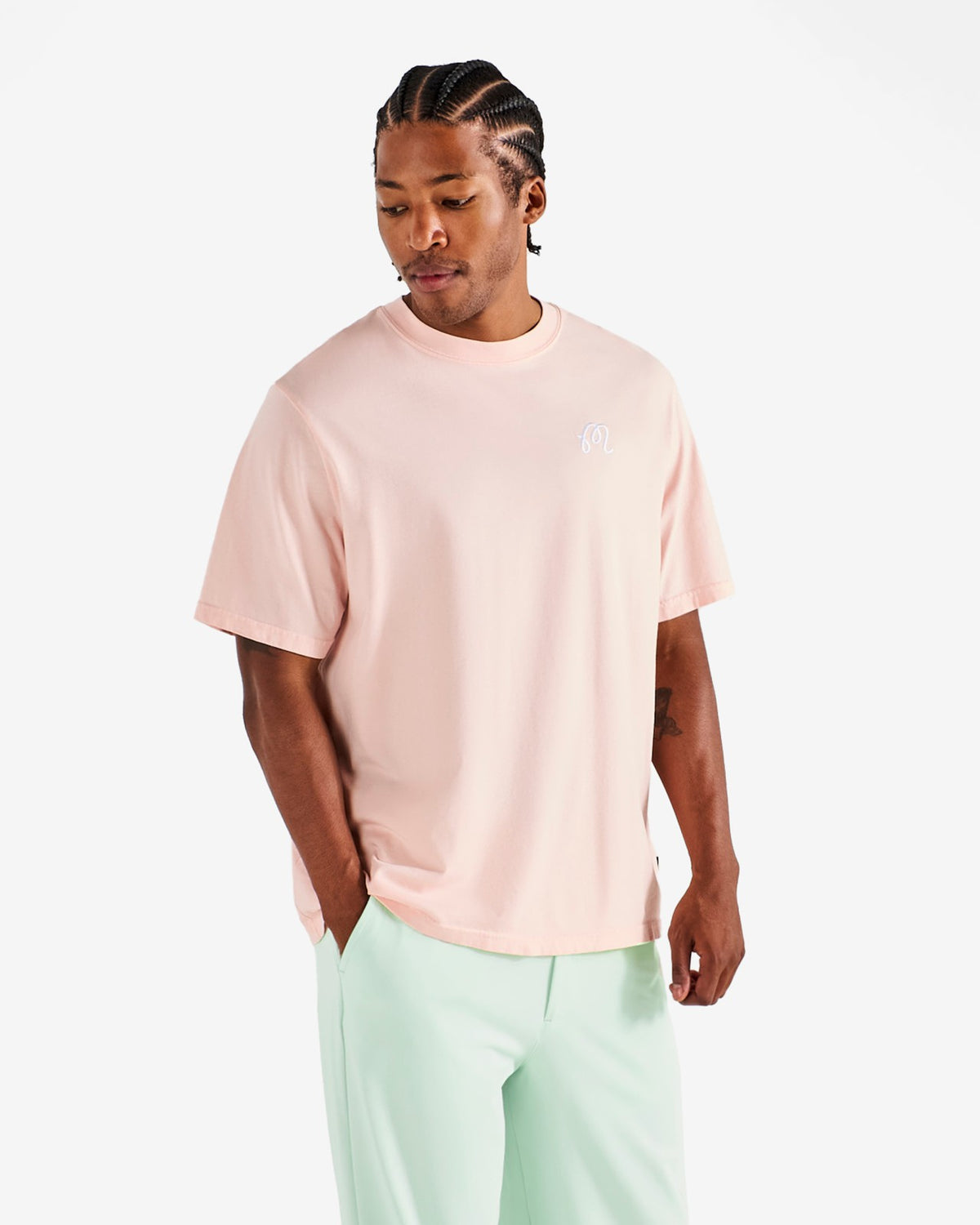 Malbon Bermuda Playa Tee - Rosy Touch