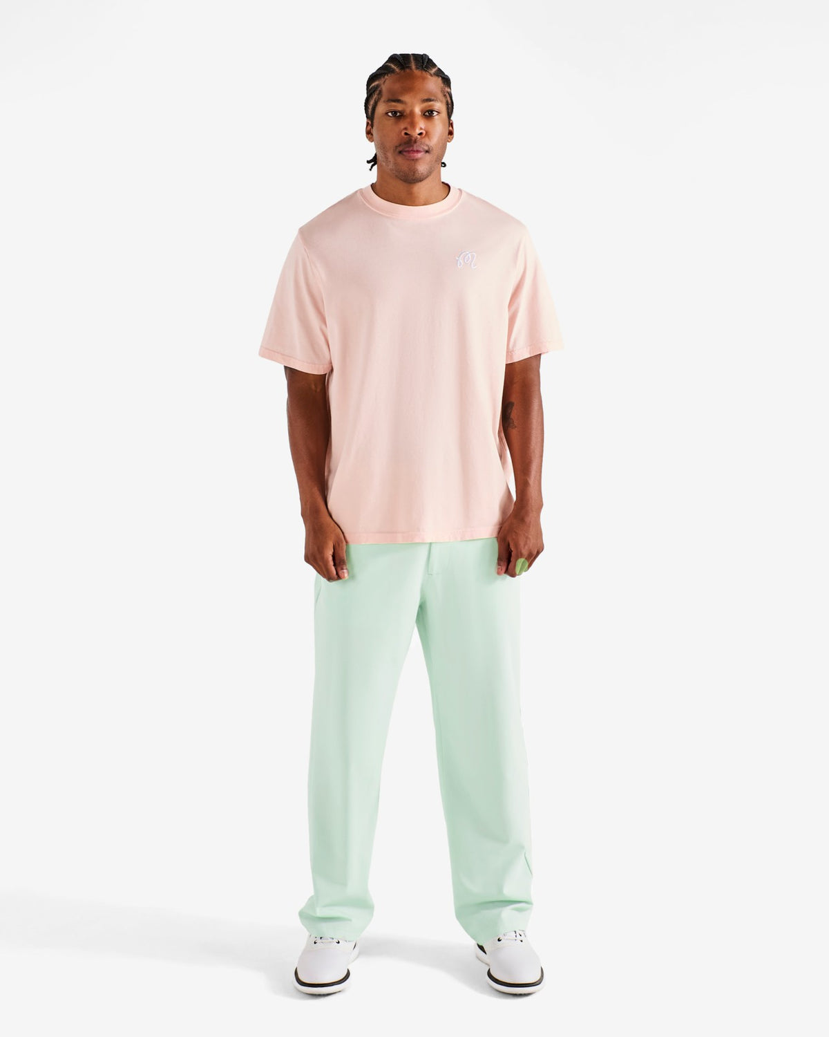 Malbon Bermuda Playa Tee - Rosy Touch