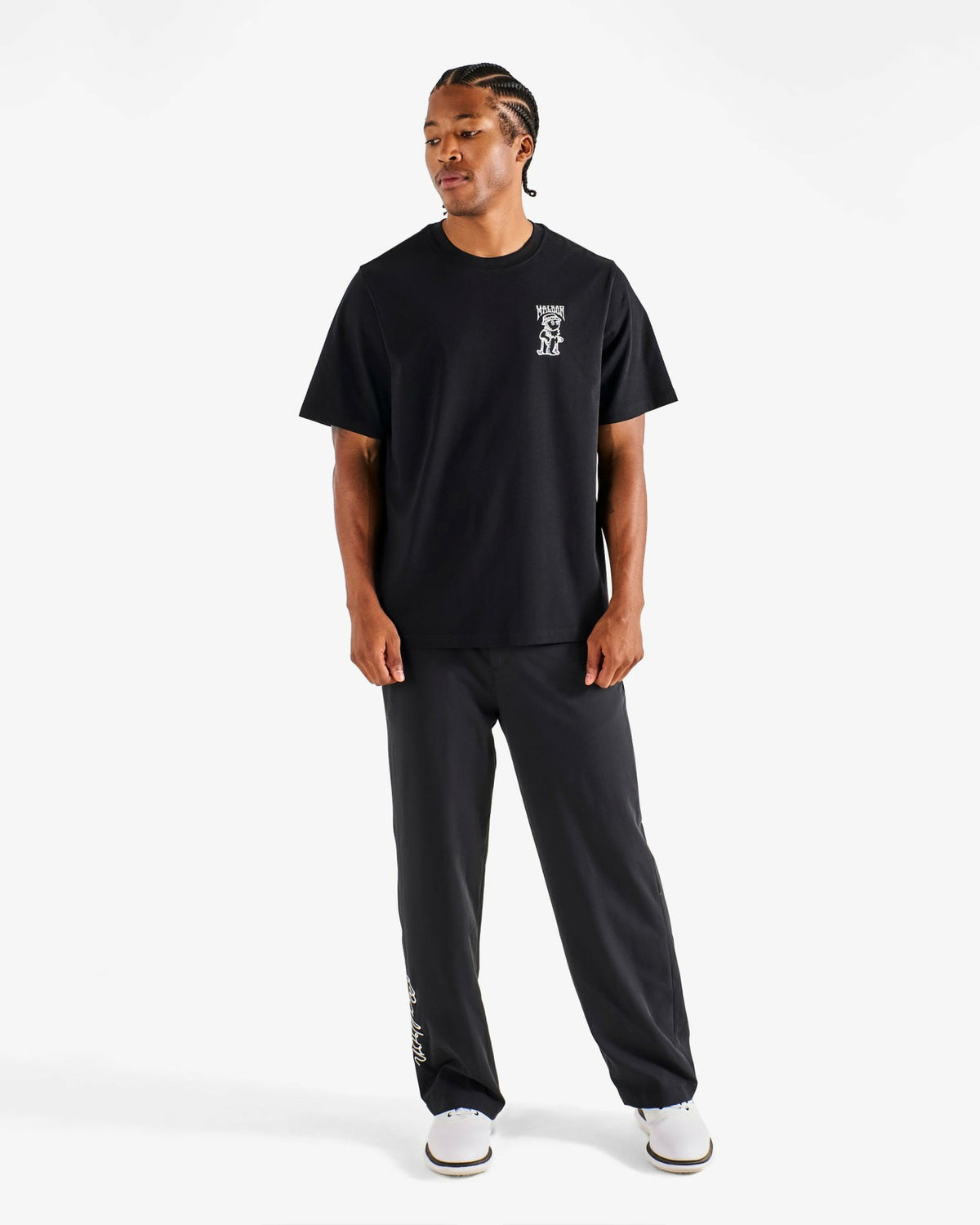 Malbon Grateful Dead Bermuda Alphabet Tee - Black