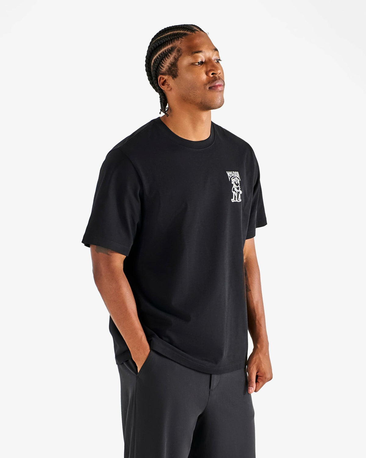Malbon Grateful Dead Bermuda Alphabet Tee - Black