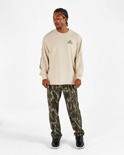 Malbon Gorse Tour Divot Camo Tee - Clay